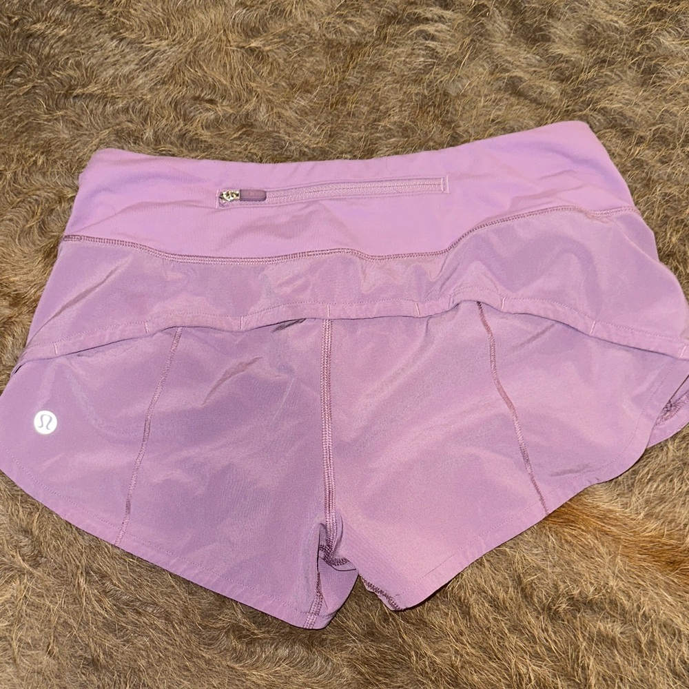 lululemon athletica Women's Lavender Athletic Shorts